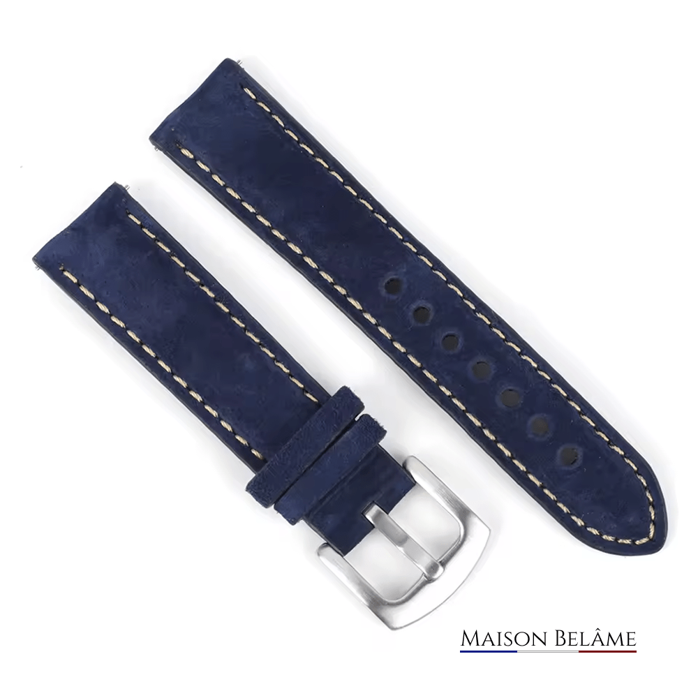 Le Velours – Bracelet en suède - Maison Belâme