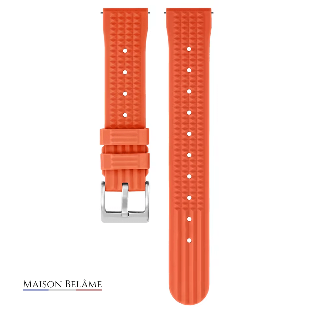 L’Athlétique – Bracelet silicone texturé - Maison Belâme