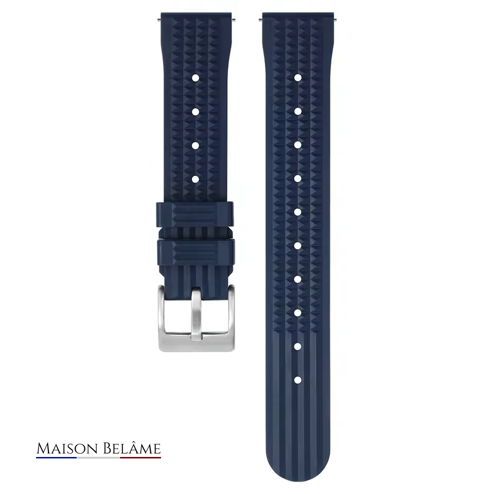L’Athlétique – Bracelet silicone texturé - Maison Belâme