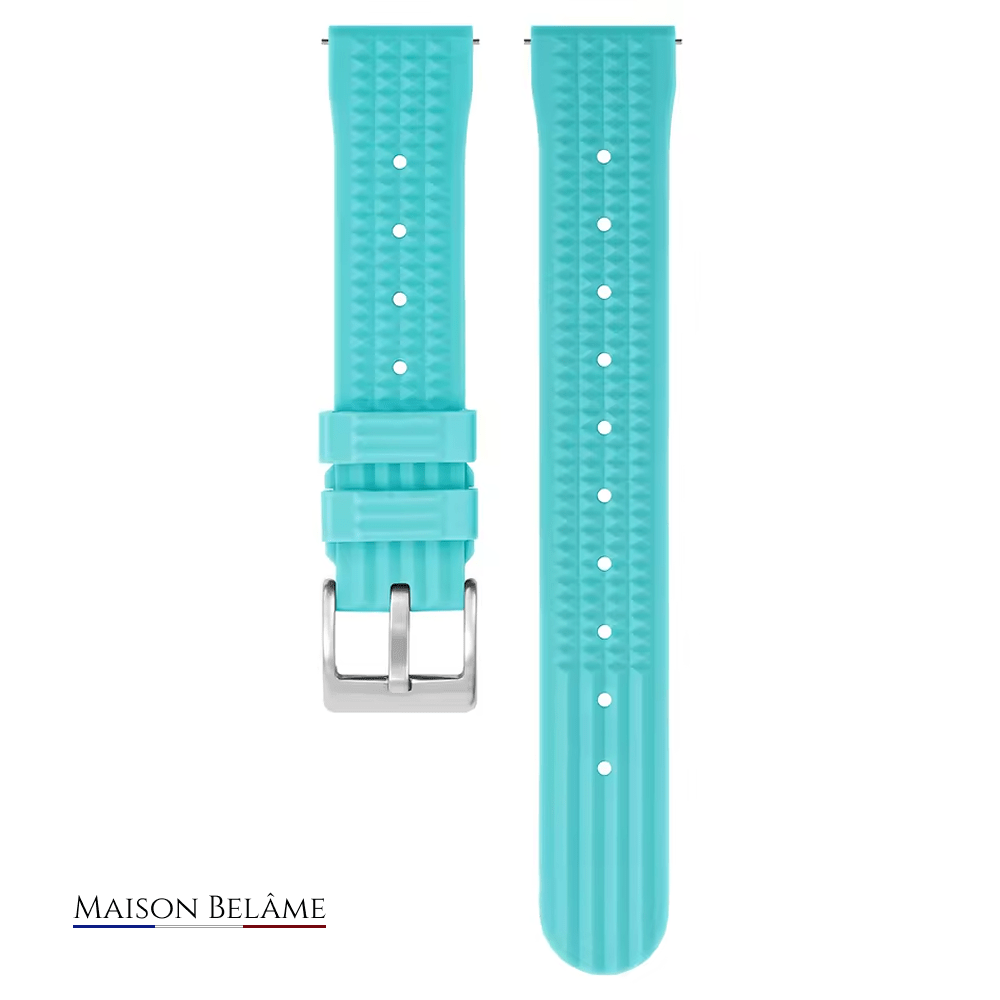 L’Athlétique – Bracelet silicone texturé - Maison Belâme