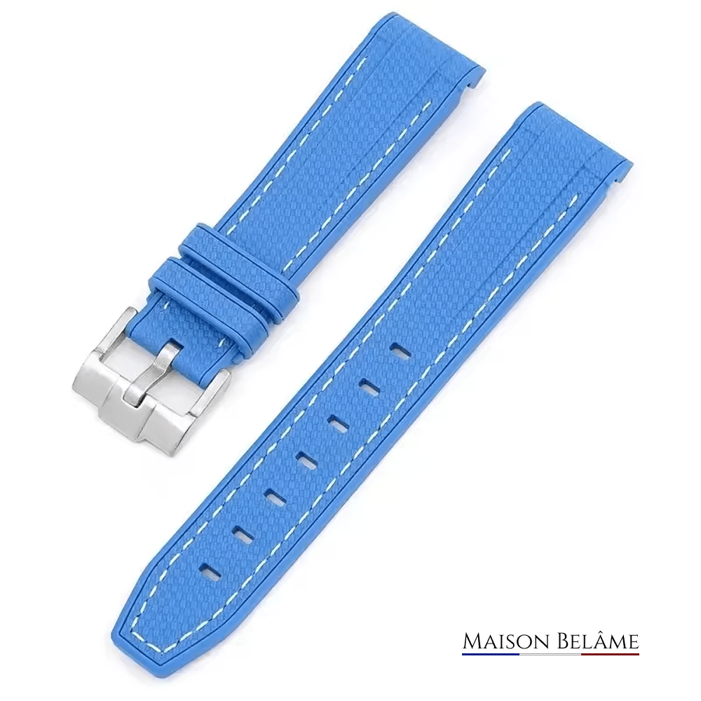 Le Lunaire – Bracelet silicone Moonswatch compatible - Maison Belâme