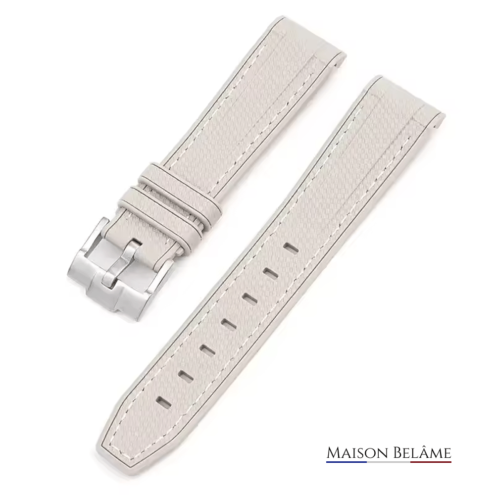 Le Lunaire – Bracelet silicone Moonswatch compatible - Maison Belâme