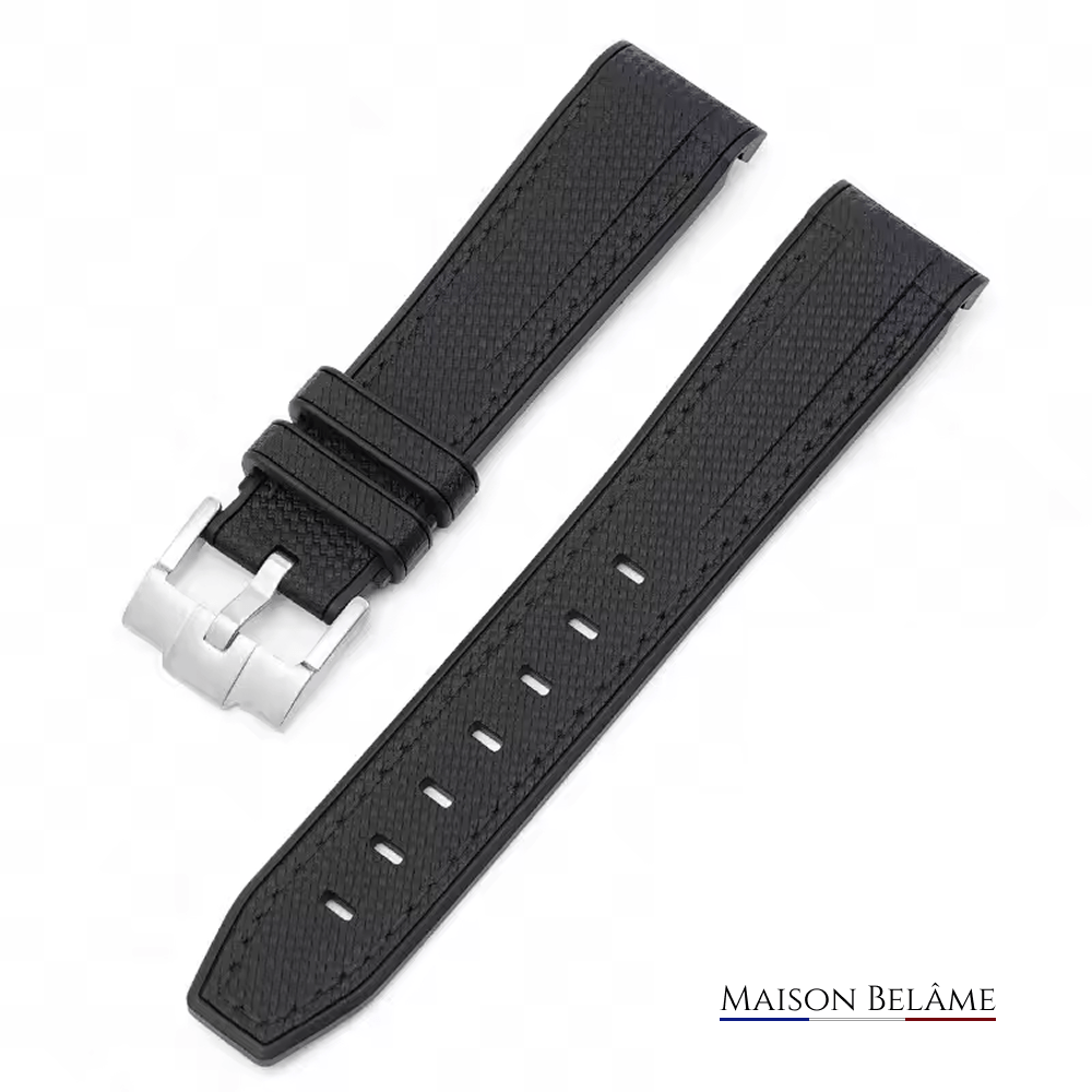 Le Lunaire – Bracelet silicone Moonswatch compatible - Maison Belâme