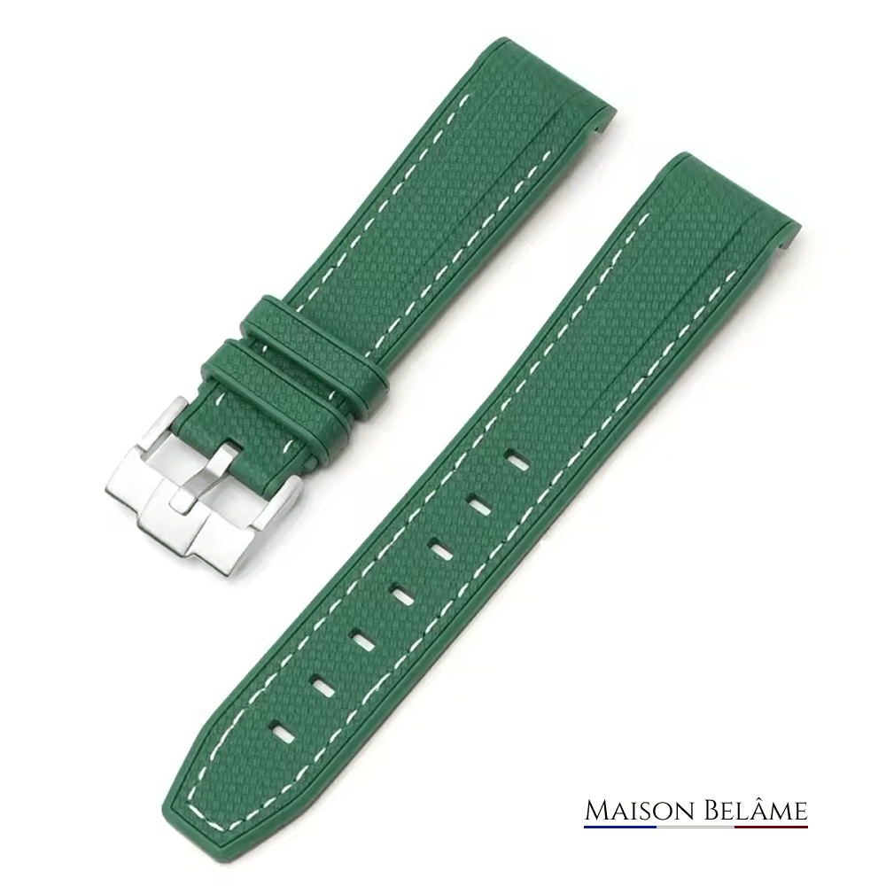 Le Lunaire – Bracelet silicone Moonswatch compatible - Maison Belâme