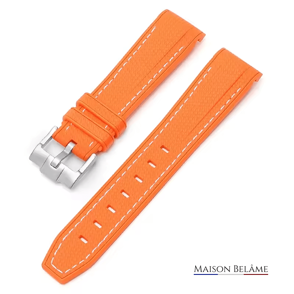 Le Lunaire – Bracelet silicone Moonswatch compatible - Maison Belâme