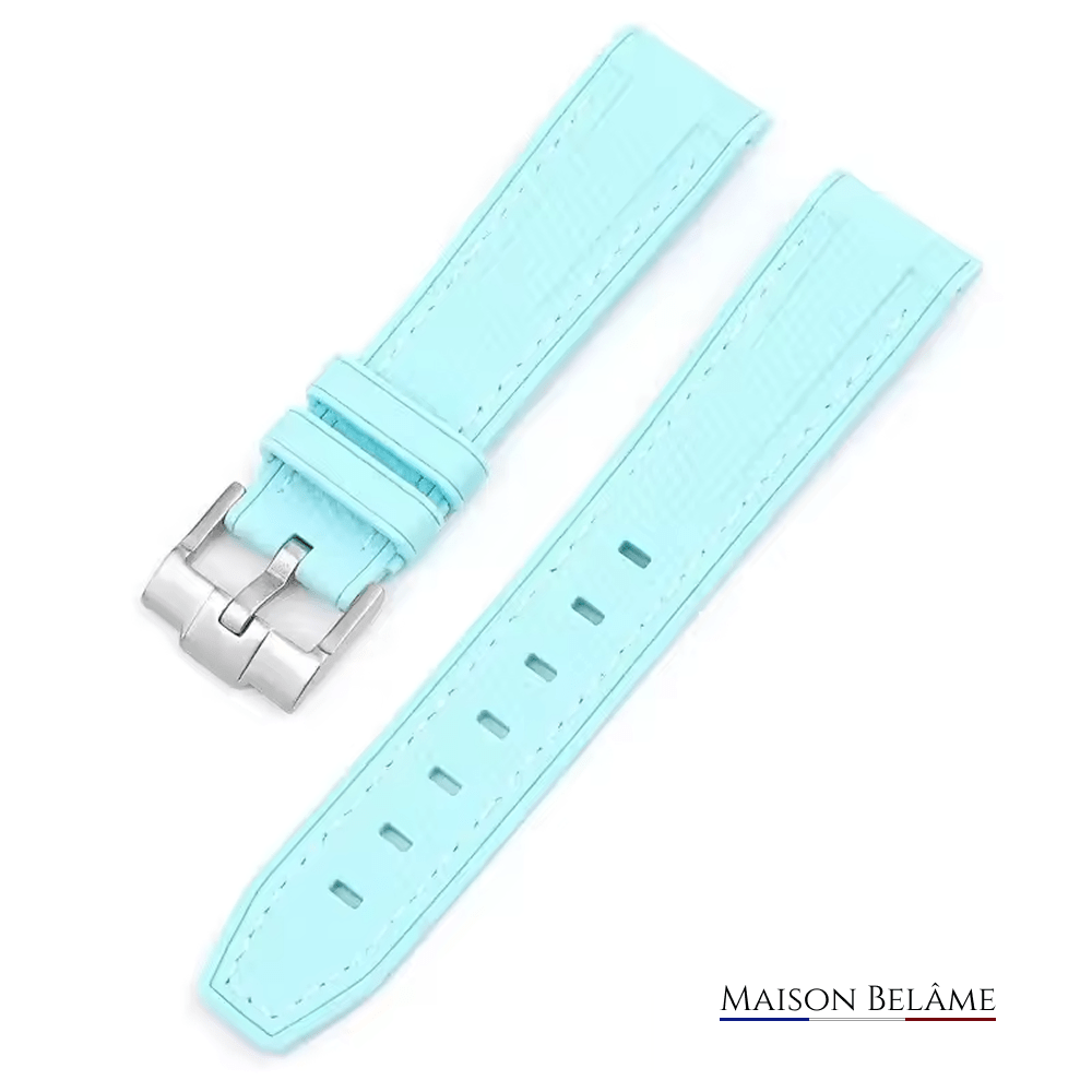 Le Lunaire – Bracelet silicone Moonswatch compatible - Maison Belâme