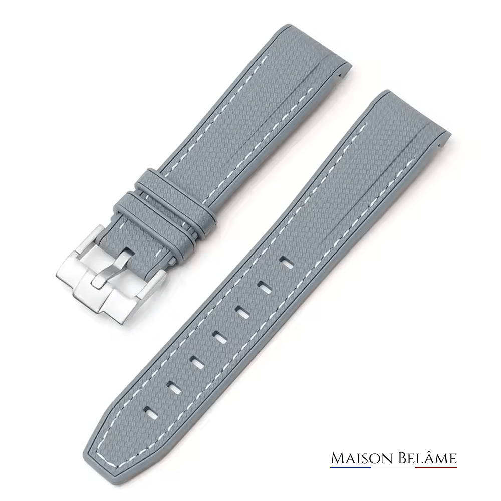 Le Lunaire – Bracelet silicone Moonswatch compatible - Maison Belâme