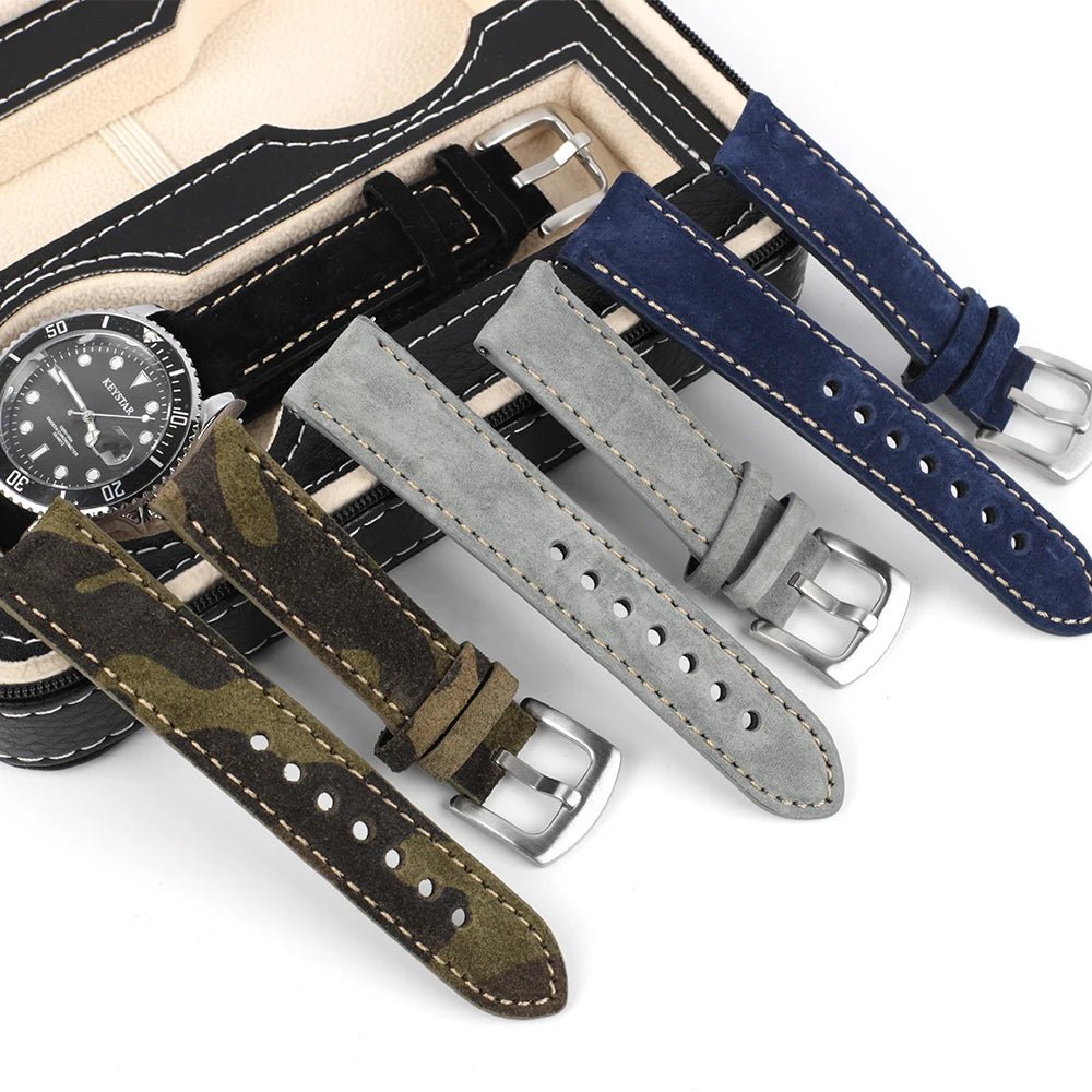 Le Velours – Bracelet en suède - Maison Belâme