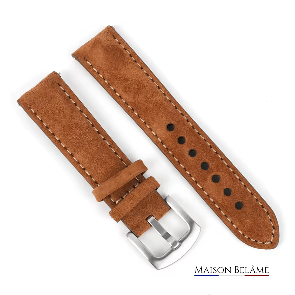 Le Velours – Bracelet en suède - Maison Belâme