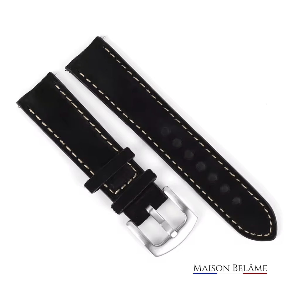 Le Velours – Bracelet en suède - Maison Belâme