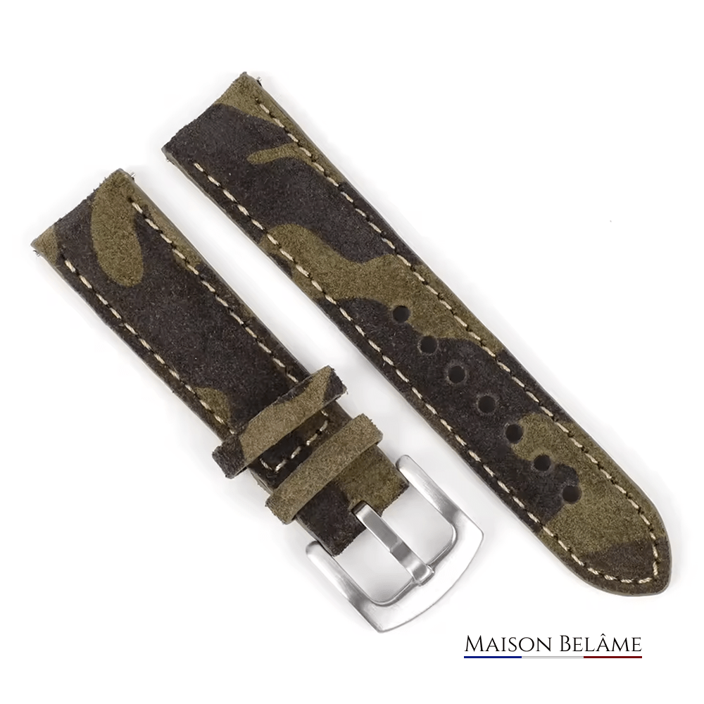 Le Velours – Bracelet en suède - Maison Belâme