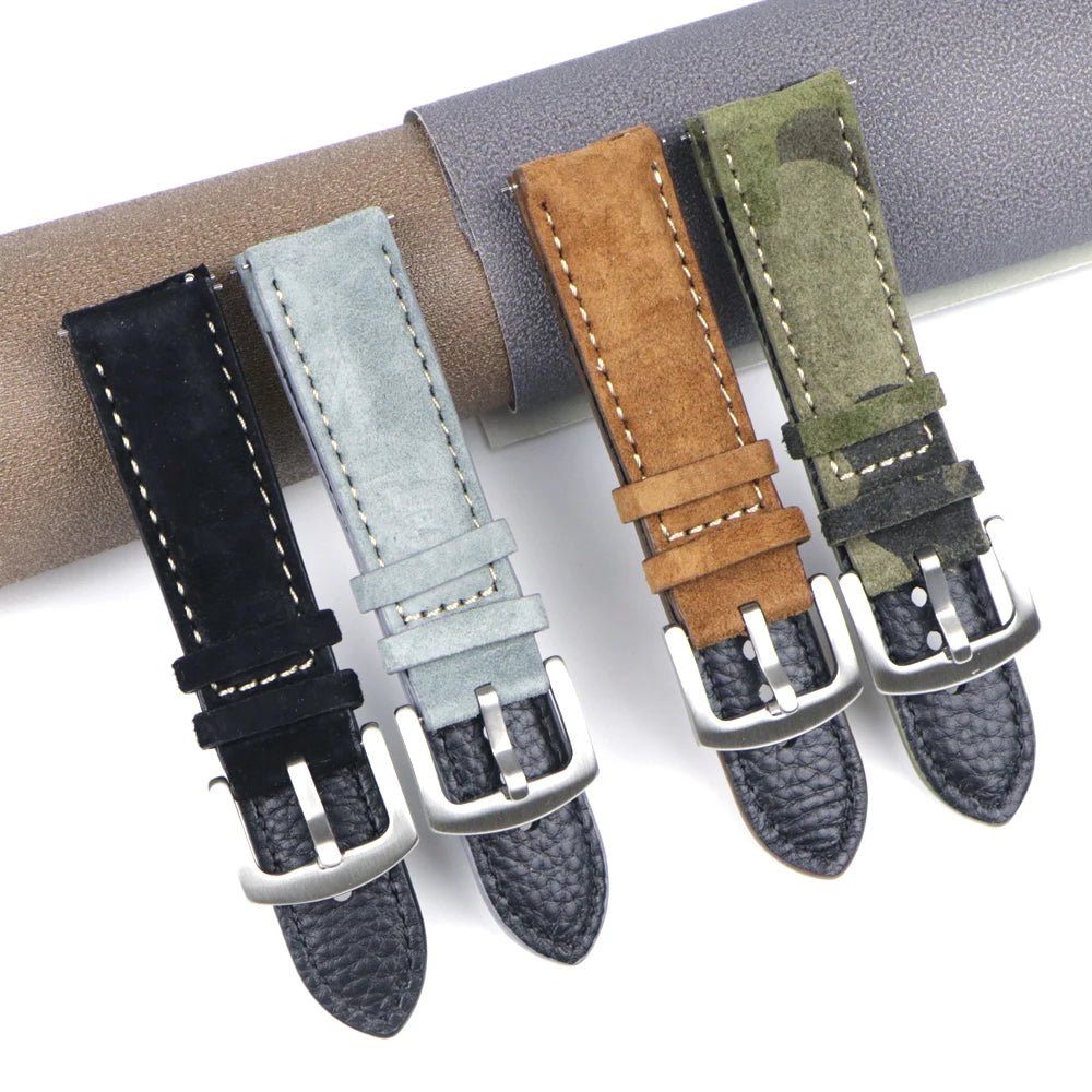 Le Velours – Bracelet en suède - Maison Belâme