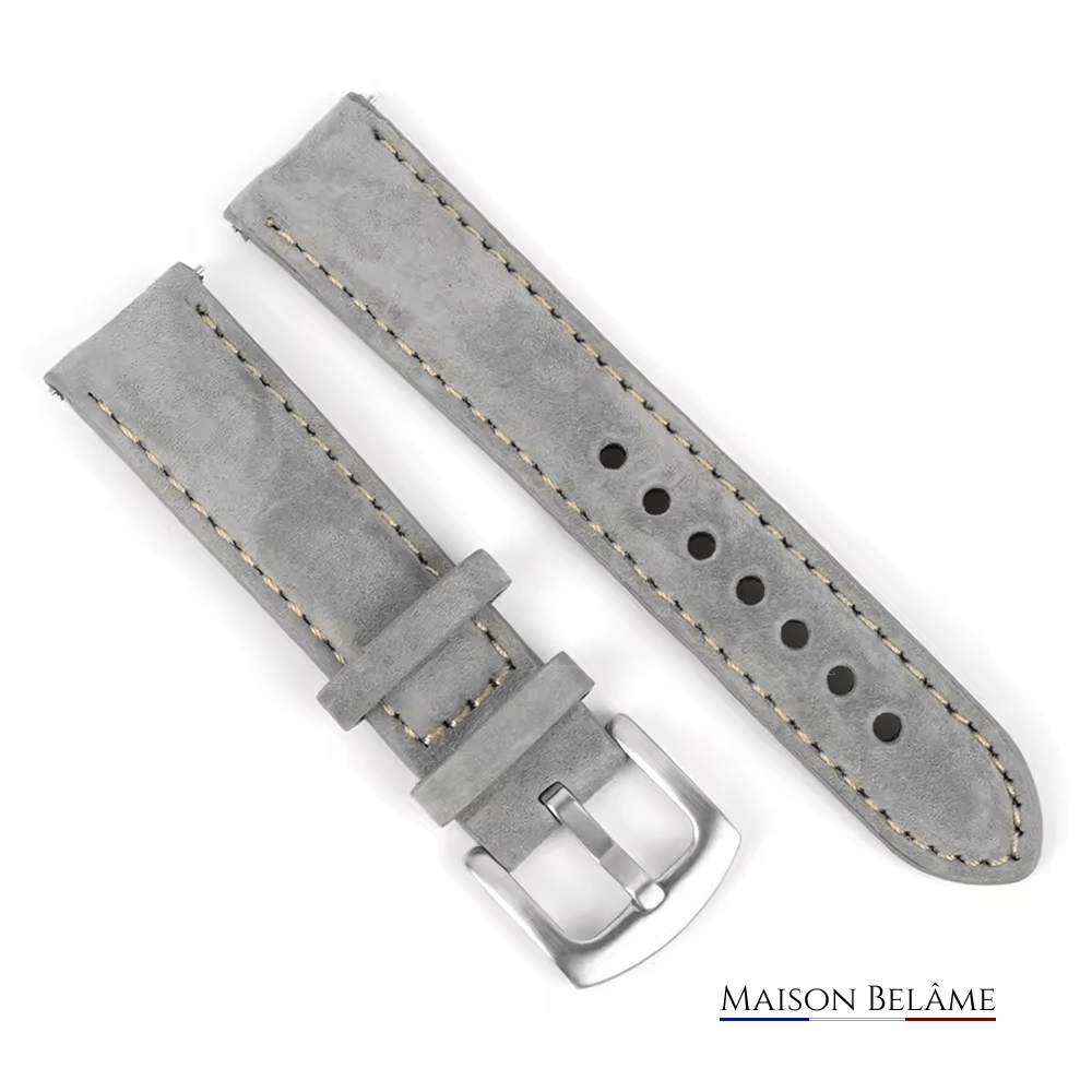 Le Velours – Bracelet en suède - Maison Belâme