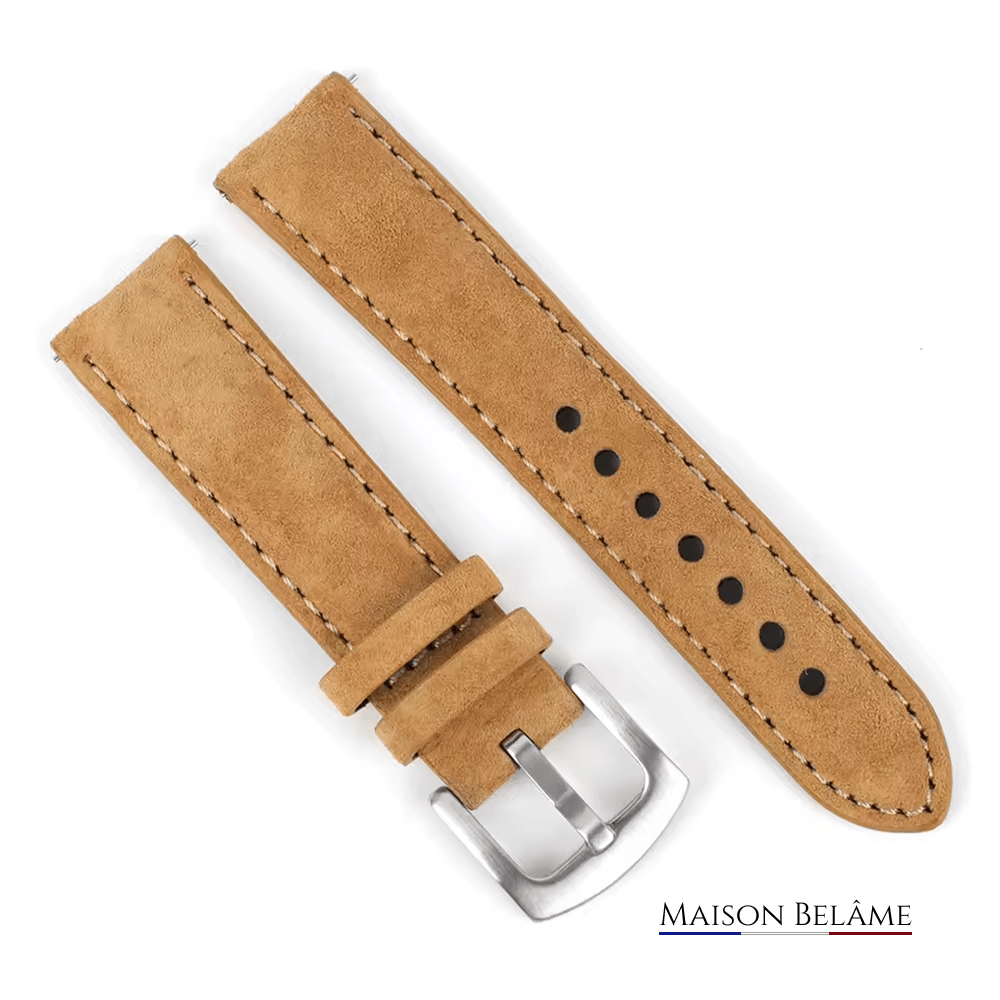 Le Velours – Bracelet en suède - Maison Belâme